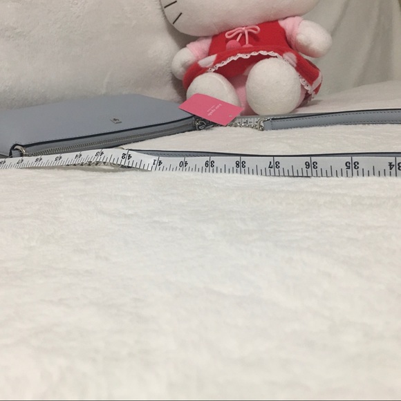 Kate Spade Sawyer Street Declan Leather Rainy Blue - Picture 7 of 8